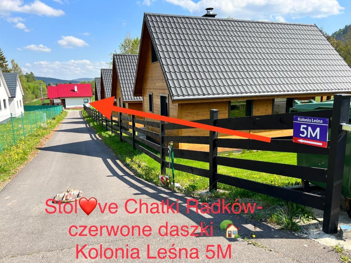 Stolove Chatki Radkow Esterno foto